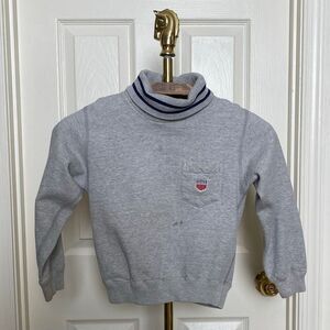 Vintage 90s Polo Ralph Lauren Boys Grey Sweatshirt